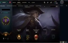 CONTA LOL - OURO4 - RANKED CAI PLAT4/OURO1 - PROMOÇÃO