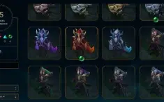 Conta Upada A Mão Lvl 120 COM TODAS AS SKINS DO VLAD