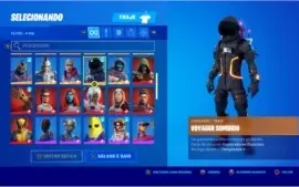 Conta de Fortnite SEASON 1 COM 2400 VBUCKS E TUBARÃO MAKO