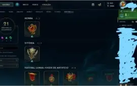 CONTA LOL-TODOS OS CAMPEÕES-PLATINA 5-MAIS DE 200 SKINS