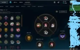 CONTA LOL-TODOS OS CAMPEÕES-PLATINA 5-MAIS DE 200 SKINS