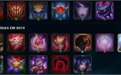 Conta LOL (nick raro; +85 champs; skins boas)