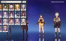 AR41 Xiao + Lança de Jade, Kazuha e Qiqi