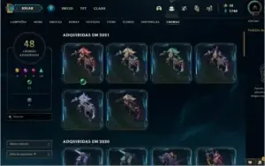 Conta LoL/Valorant para você se destacar entre os amigos