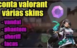 CONTA VALORANT - DIAMANTE 1 COM VÁRIAS SKINS