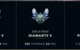 Conta LOL diamante 5 full champ 126 skins