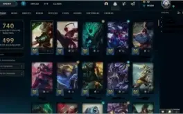 CONTA DESDE A SEASON 3 - DIAMANTE. LEVEL 444. CONTA RARA