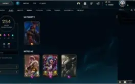 CONTA DESDE A SEASON 3 - DIAMANTE. LEVEL 444. CONTA RARA
