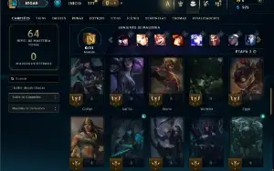 Esmeralda 3 com 45 Champs e 5 Skins