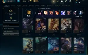 Esmeralda 3 com 45 Champs e 5 Skins