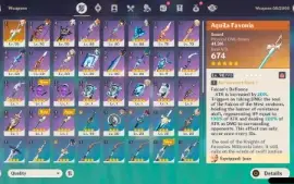 AR 52 Itto, Zhongli, Childe, Wanderer, Xiangling C6 e mais
