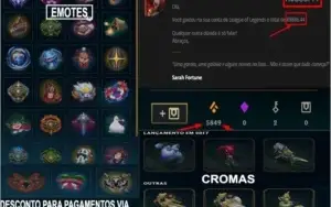 CONTA LOL // Diamante - 126 Skins + Raridades, Todos Champs