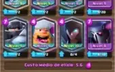 Conta Clash Royale nível 10, arena 12