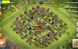 Clash of Clans com mais de 10.000 gemas