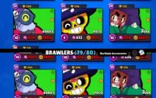Conta Brawl Stars quase Full lvl 206