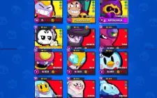 Conta Brawl Stars quase Full lvl 206