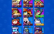 Conta Brawl Stars quase Full lvl 206