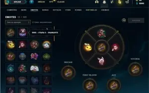 Conta Diamante 2 com 33 Champs e 7 Skins + 1 Fragmento