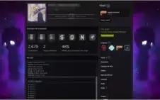 Conta CS:GO 6 medalhas 3k horas CS