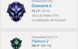 CONTA D3 1PDL 148 CHAMPIONS / 253 SKINS LVL 476 / GM S9