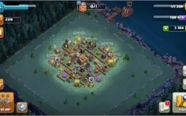 Clash of Clans cv 10 Semi c/ conta Clash Royale arena 9 nv9
