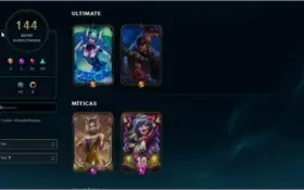 CONTA LEAGUE OF LEGENDS