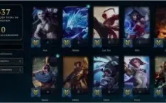CONTA LEAGUE OF LEGENDS