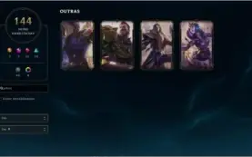 CONTA LEAGUE OF LEGENDS