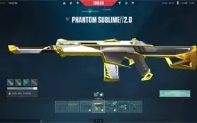 CONTA VALORANT OURO 2 COM SKINS!! VEM QUE TÁ BARATO!!