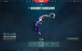 CONTA VALORANT OURO 2 COM SKINS!! VEM QUE TÁ BARATO!!