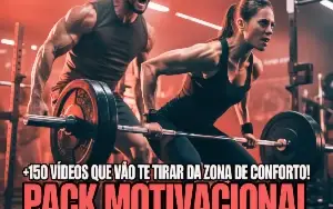 Pack vídeos motivacional Academia
