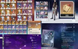 Genshin Impact Raiden C2+Bis + Star Rail Blade+Bis