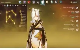 Conta genshin impact, 5 personagens 5* e 6 armas 5*
