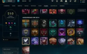 Conta League Of Legends - Season 4 - 114+ skins LOL