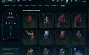 Conta League Of Legends - Season 4 - 114+ skins LOL