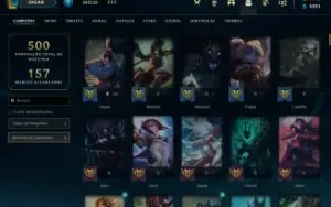 Conta League Of Legends - Season 4 - 114+ skins LOL