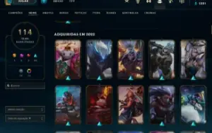 Conta League Of Legends - Season 4 - 114+ skins LOL