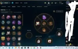 CONTA DE LOL LVL 361 com +70 skins