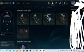 CONTA DE LOL LVL 361 com +70 skins