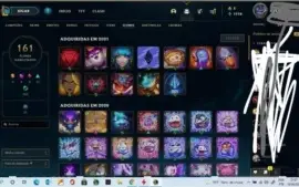 CONTA DE LOL LVL 361 com +70 skins