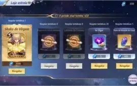 LVL 52 - SAINT SEIYA: A13 CONTA COMPETITIVA