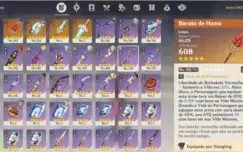 Ark 56 8 personagens 5* + 4 armas