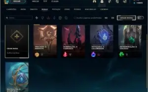 CONTA LOL 308 SKIN(3 ULTIMATE, 3 MISTICA) ALL CHAMP E RUNAS