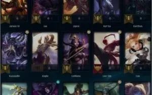 Conta de league of legends