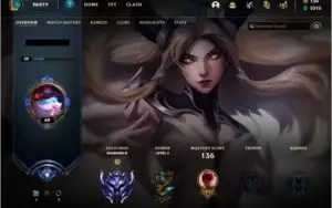 Conta de league of legends