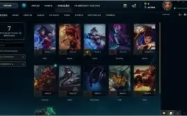 CONTA 20K EA PRATA 1 COM SKINS LENDARIAS NOS ESPOLIOS