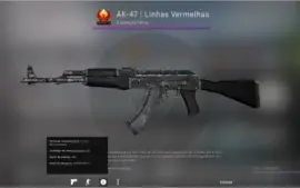 AK-47 | Linhas Vermelhas BS!
