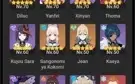 Conta genshin Ar58 15 personagens 5★