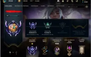 CONTA D4 - 228 SKINS - LEAGUE OF LEGENDS BR