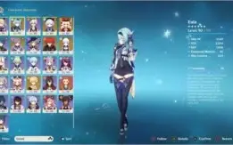 Eula+Túmulo e proximo 5☆ garantido AR54